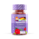 Novomins Kids Magnesium Strawberry Flavoured Gummies Vitamin Supplement 30