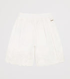 Chloé kids cotton embroidered wide-leg trousers 6-36 months - British product