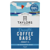 Taylors of Harrogate 10 Decaffé Enveloped Ground Coffee Bags 75g