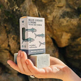 Wylder Naturals blue cedar pine soap 120g (British brand)