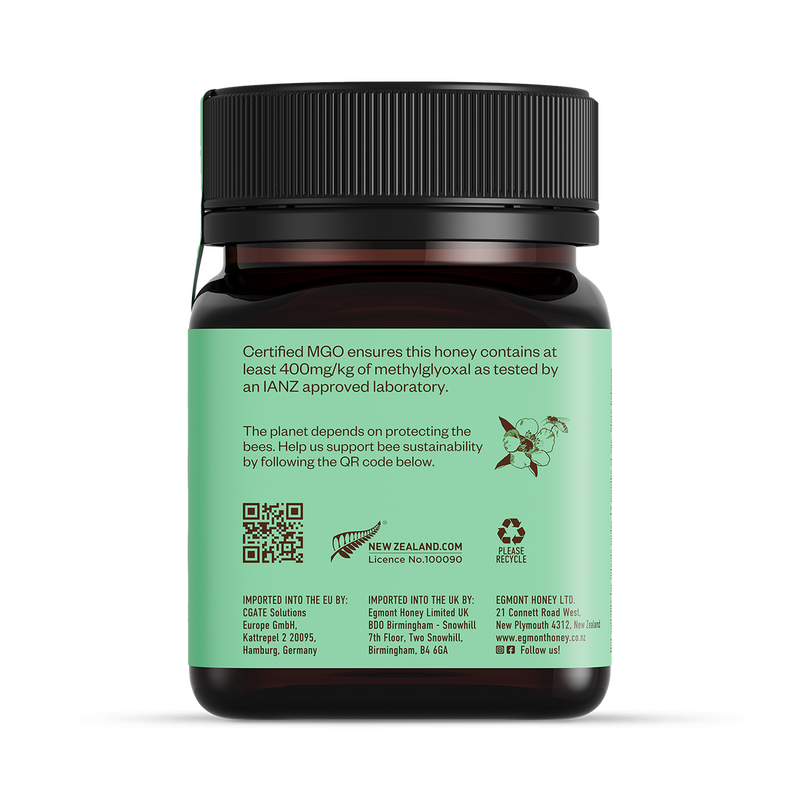 Egmont Honey Monofloral Manuka Honey MGO 400 250g
