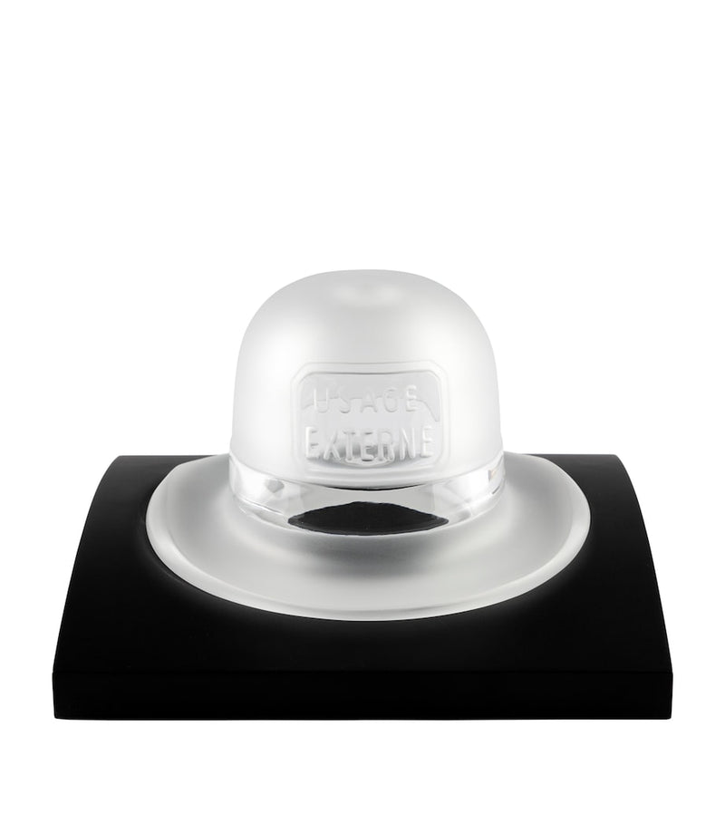 Lalique x René Magritte Bowling Hat Sculpture