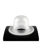 Lalique x René Magritte Bowling Hat Sculpture