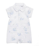 Kenzo Kids cotton printed playsuit 3-18 months, UK version