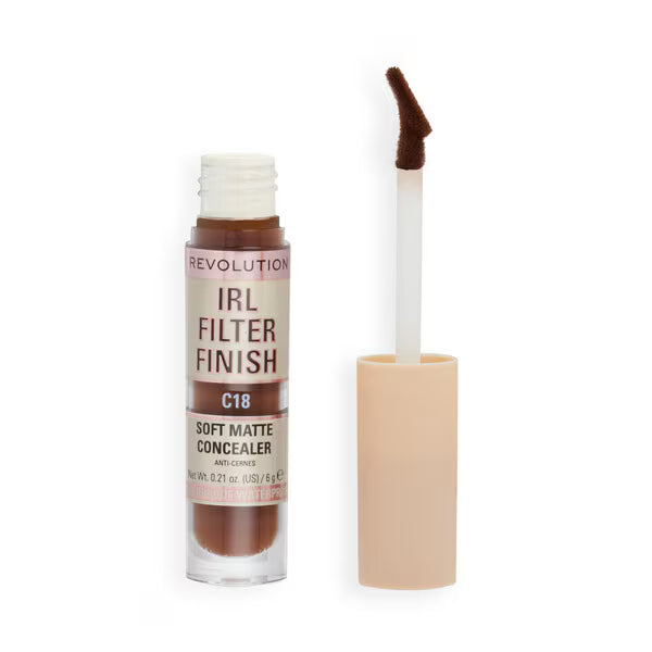 Revolution IRL Filter Finish Concealer C18 imported from the UK