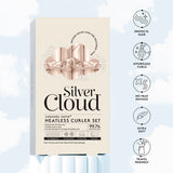 Silver Cloud Heatless Curler Set Caramel Satin (British brand)