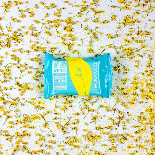 Woo Woo Chamomile & Aloe Vera Intimate Wipes X20 GOODS Superdrug