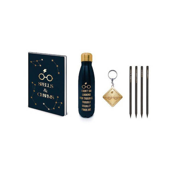 Harry Potter School Stationery Set Pack Of 8, imported from the UK