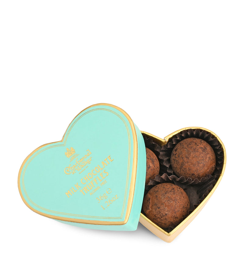 Charbonnel et Walker Milk Chocolate Truffles Mini Heart (34g)