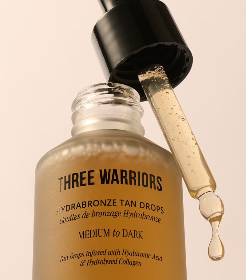 Three Warriors Hydrabronze Tan Drops - Light to Medium (30ml)
