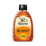 Rowse Squeezy Clear Honey Organic 340g