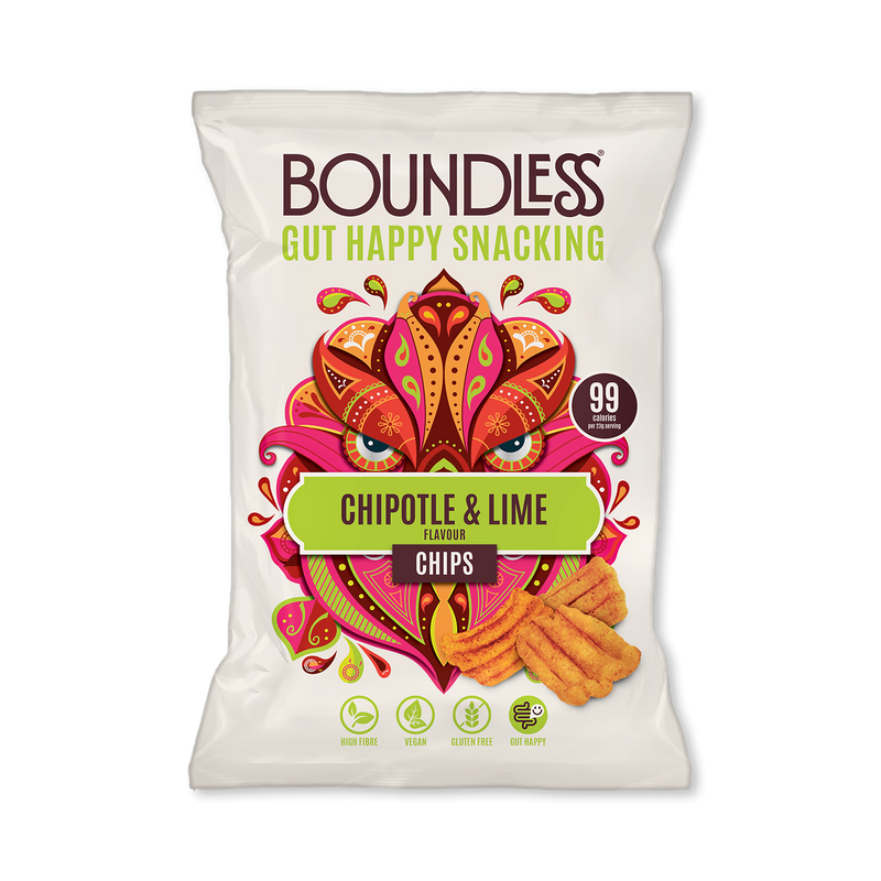 Boundless Chipotle & Lime Activated Chips 80g