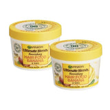 Garnier Ultimate Blends Banana Hair Mask Treatment Duo Bundle