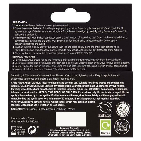 Superdrug Lash Intense Volume Edition 31 GOODS Superdrug