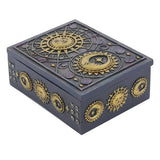 Something Different Sun And Moon Resin Storage Box