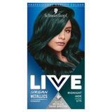 LIVE Urban Metallics Midnight Jade Permanent Green Hair Dye 60ml Kit