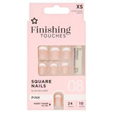 Superdrug Finishing Touches Fake Nails Extra Short Pink