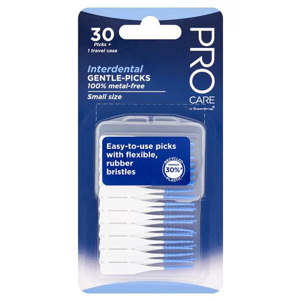 Pro Care Soft Interdental Brush Small 30pk, imported from the UK