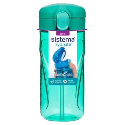 Sistema Hydrate Quick Flip Water Bottle