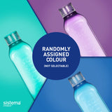 Sistema square water bottle 1L (British brand)