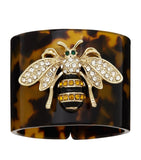 Joanna Buchanan tortoiseshell bee napkin rings set of 4, UK version