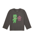 Mini Rodini long sleeve alien T-shirt 3-11 years, imported from the UK