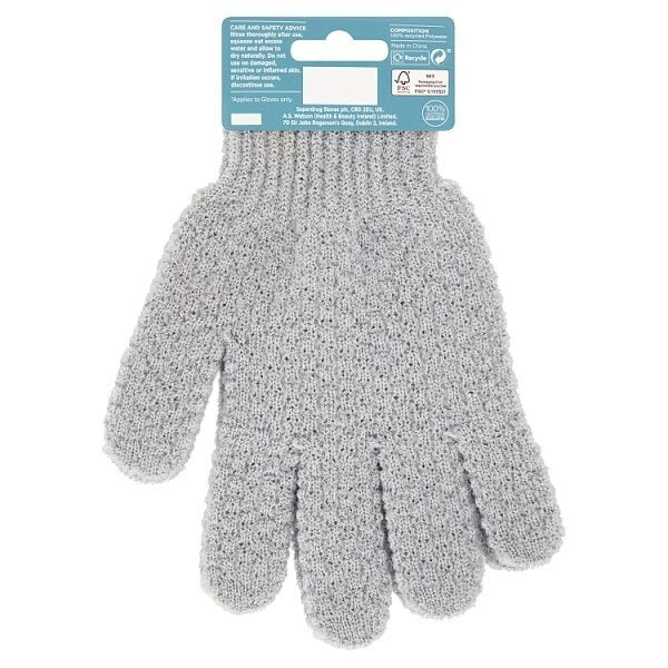 Superdrug Exfoliating Gloves GOODS Superdrug