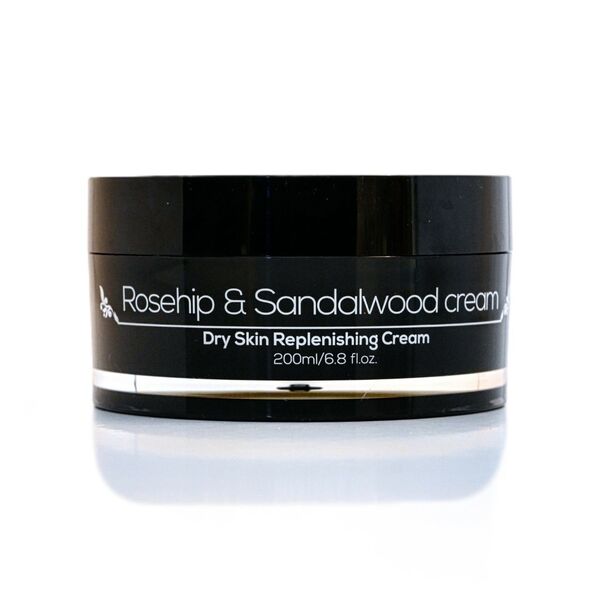 Ovviovita Rosehip Sandalwood nourishing cream 200ml imported from the UK