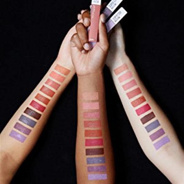 Maybelline Superstay Matte Ink Heroine lipstick shade, imported from the UK