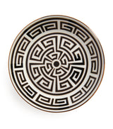 Porcelain Labirinto Nero Tea Saucer with Maze Design (13.5cm)