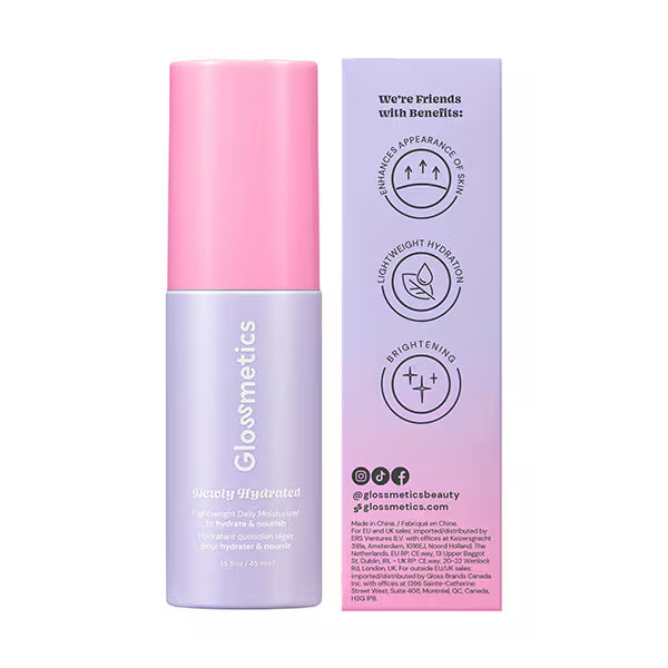 DNR Glossmetics Dewly Hydrated Facial Moisturizer 45ml - British product