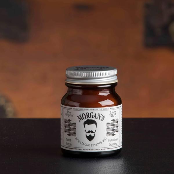 Morgan's Pomade Moustache Styling Wax Twist and Twiddle 50g