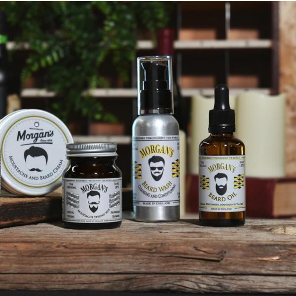 Morgan's Pomade Moustache Styling Wax Twist and Twiddle 50g