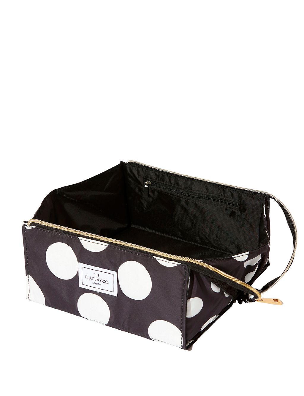 The Flat Lay Co. Makeup Box Bag in Double Spots GOODS M&S