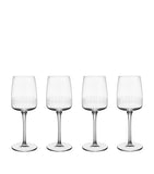 Villeroy & Boch Set of 4 Crystal Afina White Wine Glasses (125ml)