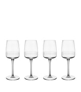 Villeroy & Boch Set of 4 Crystal Afina White Wine Glasses (125ml)