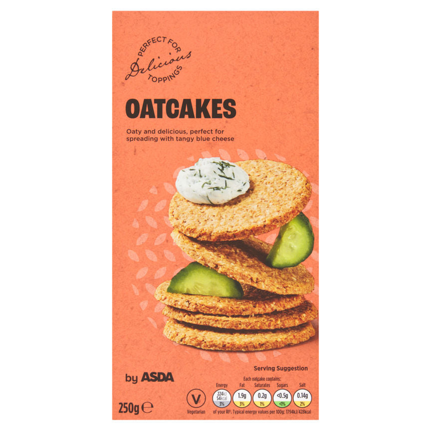 ASDA Oatcakes 250g - McGrocer