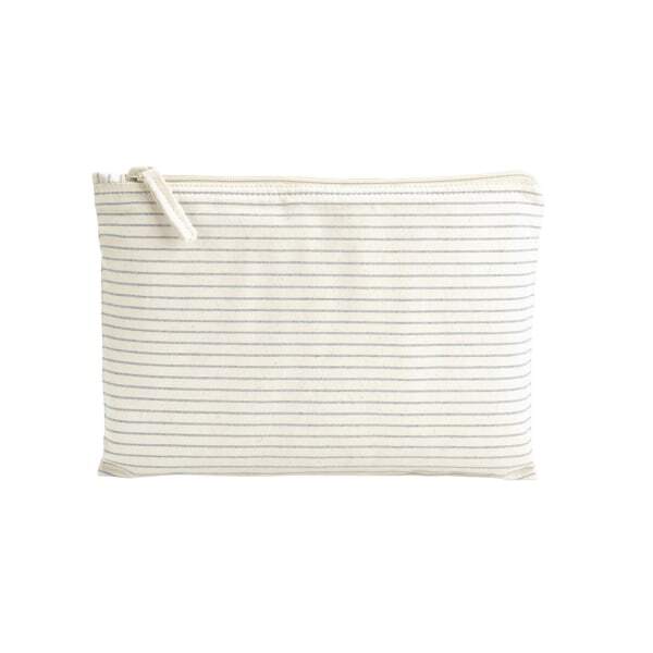 Westford Mill Striped Organic Cotton Pouch (16cm x 22.5cm) GOODS Superdrug