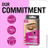 Schwarzkopf Permanent Brow Tint Black kit for natural looks (British brand)