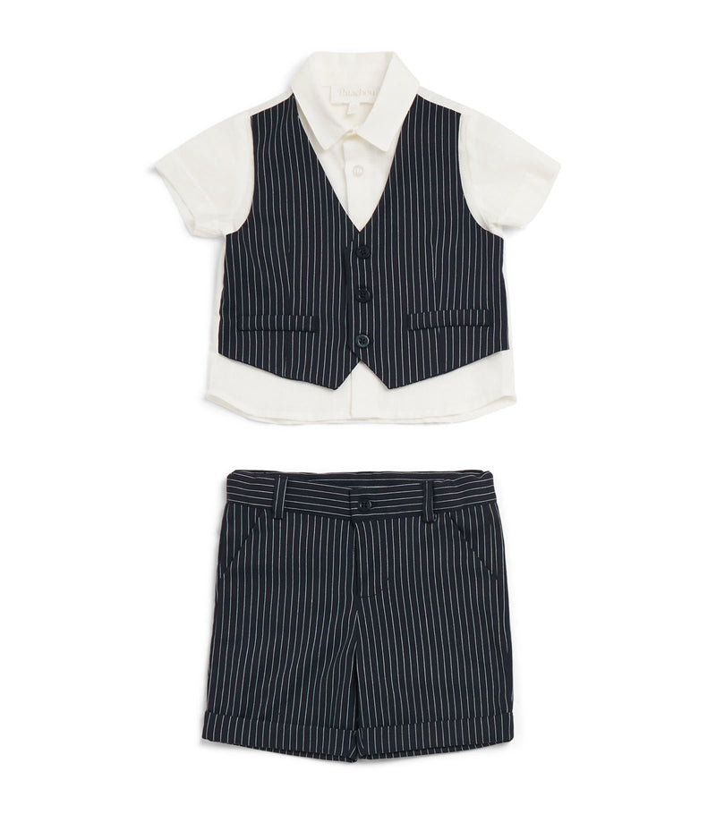 Patachou stripe baby outfit set 6 months-4 years, imported from the UK