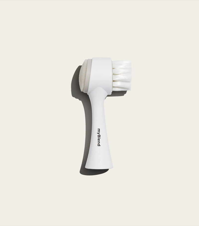 myBlend Dual-Action Cleansing Brush & Exfoliating Brush