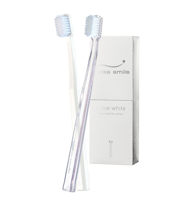 Toothbrush Set with Micro-Cleaning Particles, 2-Piece