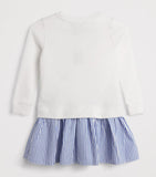Ralph Lauren cotton Polo Bear graphic print children's dress for ages 2-7 years, imported from the UK