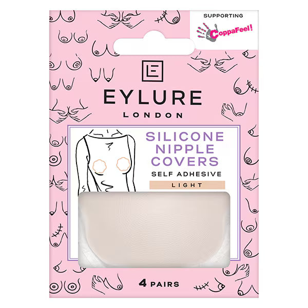 Eylure Petal Reusable Silicone Nipple Covers Single Pair - British product