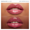 Morphe Dripglass Glazed Lip Gloss Shatterproof Mauve, imported from the UK
