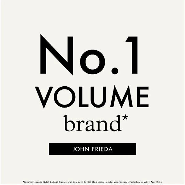 John Frieda Volume Lift Strengthening Water 200ml, imported from the UK