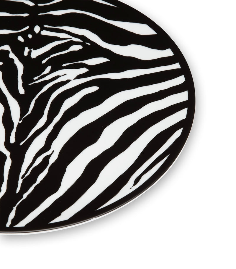 Dolce&Gabbana Casa porcelain zebra charger plate 31cm - British product