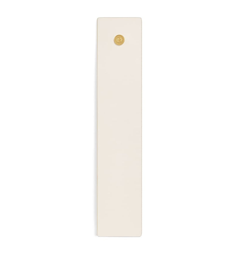 Harrods Leather Embossed-Logo Bookmark