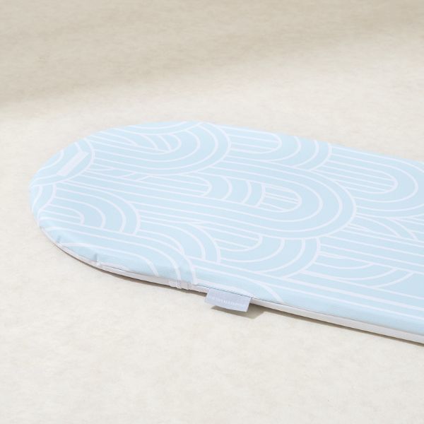 The Tiny Bed Co. Basket Changing Mat - Melbourne (Blue) GOODS Superdrug