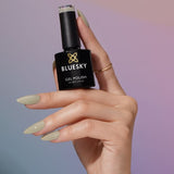 Bluesky Gel Polish Safari Chic khaki green - British product